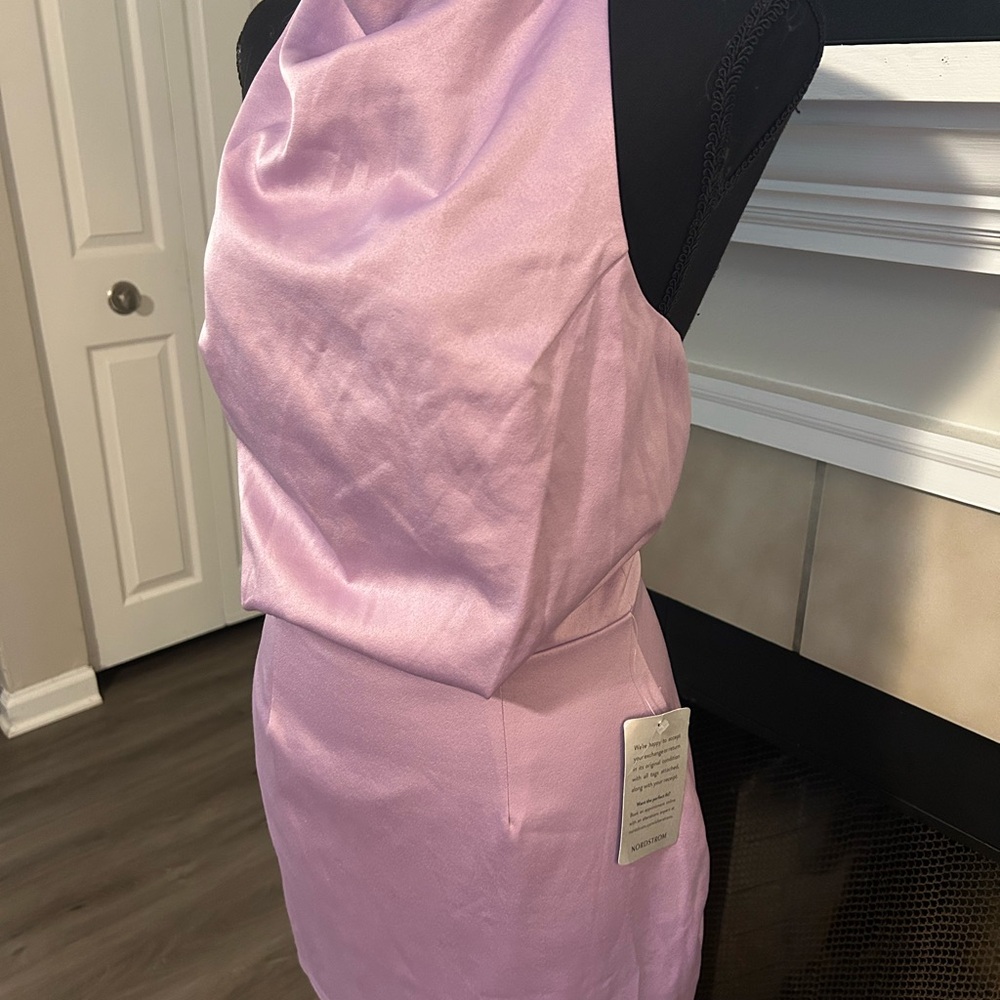 Elliatt Lilac Asymmetrical Summer Dress - Picture 2 of 6